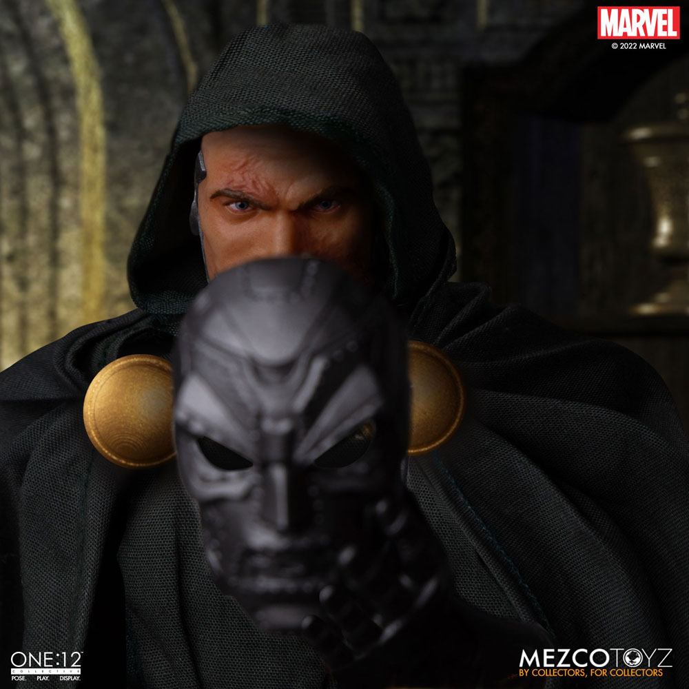 Marvel Actionfigur 1/12 Doctor Doom 17 cm Image 14