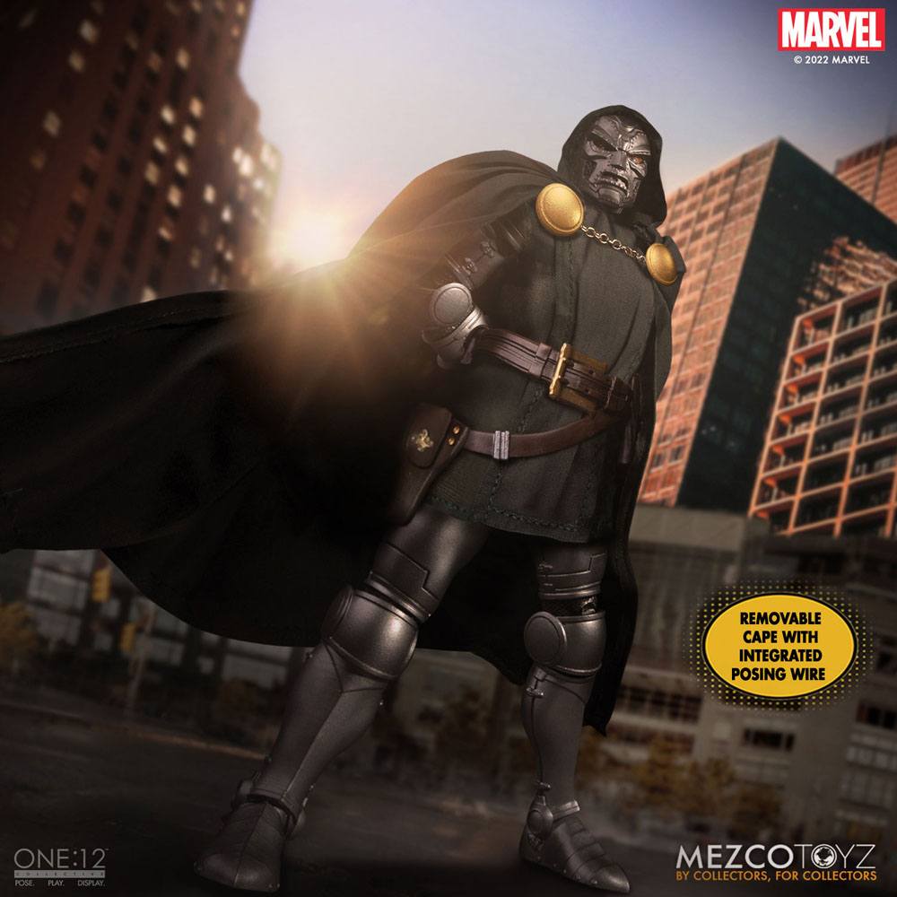 Marvel Actionfigur 1/12 Doctor Doom 17 cm Image 15
