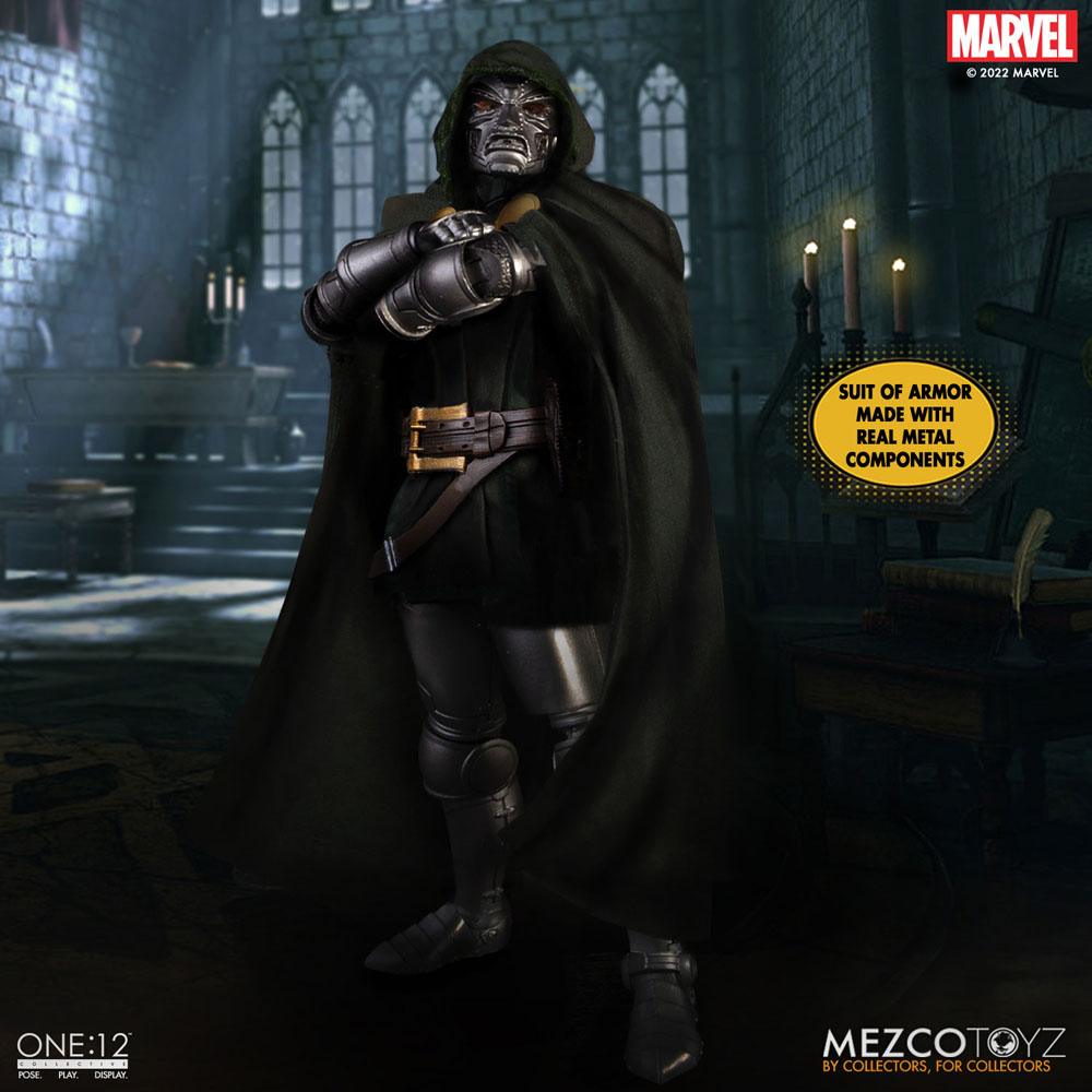 Marvel Actionfigur 1/12 Doctor Doom 17 cm Image 17