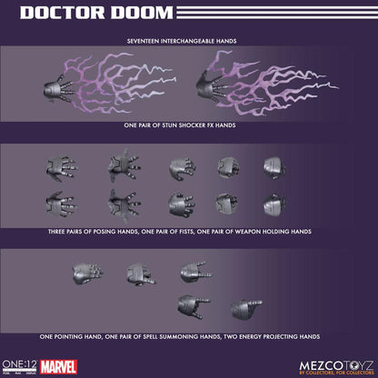 Marvel Actionfigur 1/12 Doctor Doom 17 cm Image 21