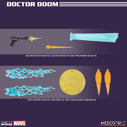 Marvel Actionfigur 1/12 Doctor Doom 17 cm Image 23