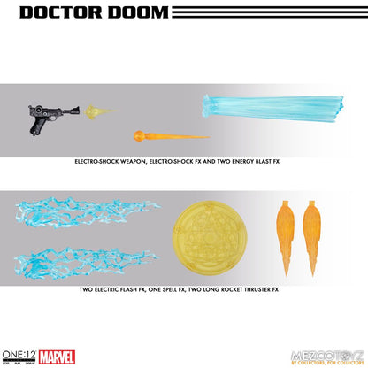 Marvel Actionfigur 1/12 Doctor Doom 17 cm Image 24