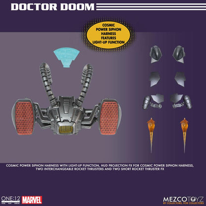 Marvel Actionfigur 1/12 Doctor Doom 17 cm Image 25