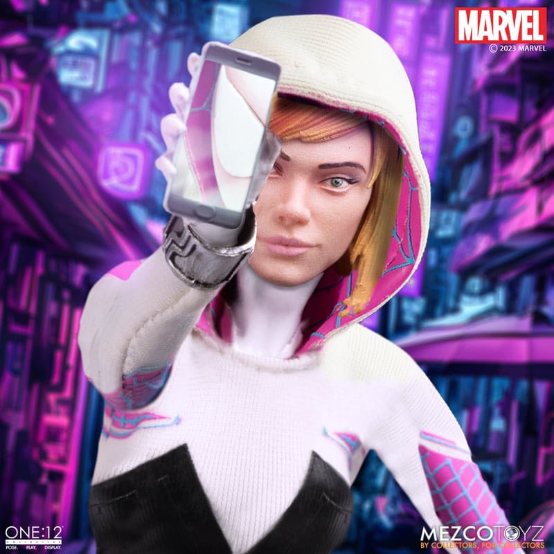 Marvel Actionfigur 1/12 Ghost-Spider from Earth-65 16 cm Image 3
