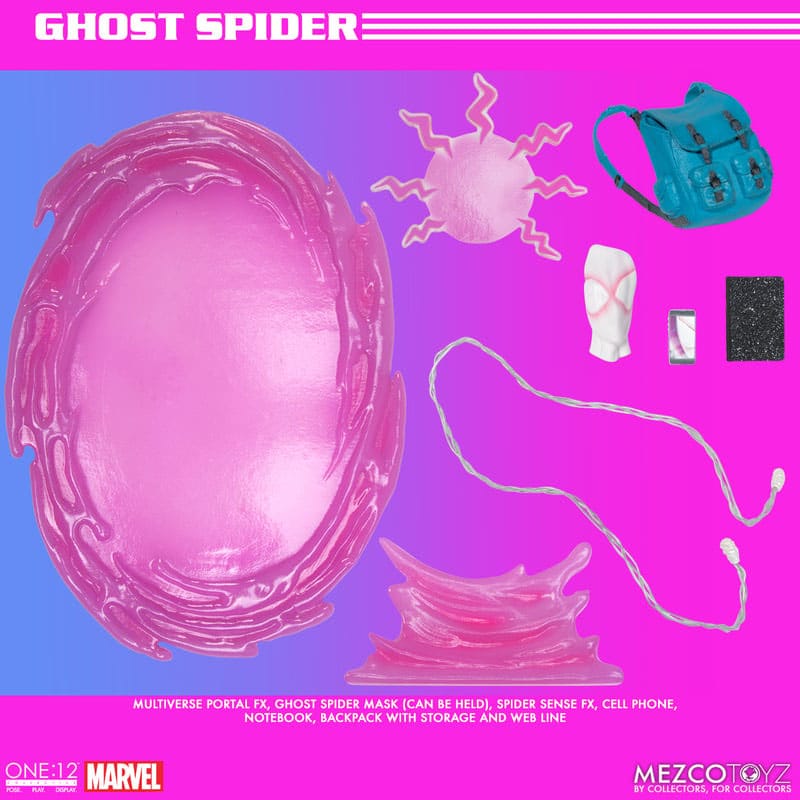 Marvel Actionfigur 1/12 Ghost-Spider from Earth-65 16 cm Image 15