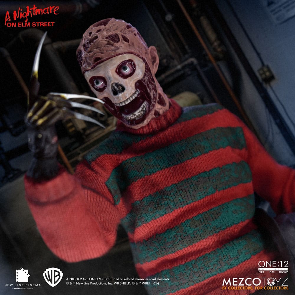 Nightmare On Elm Street Actionfigur 1/12 Freddy Krueger 17 cm Image 3