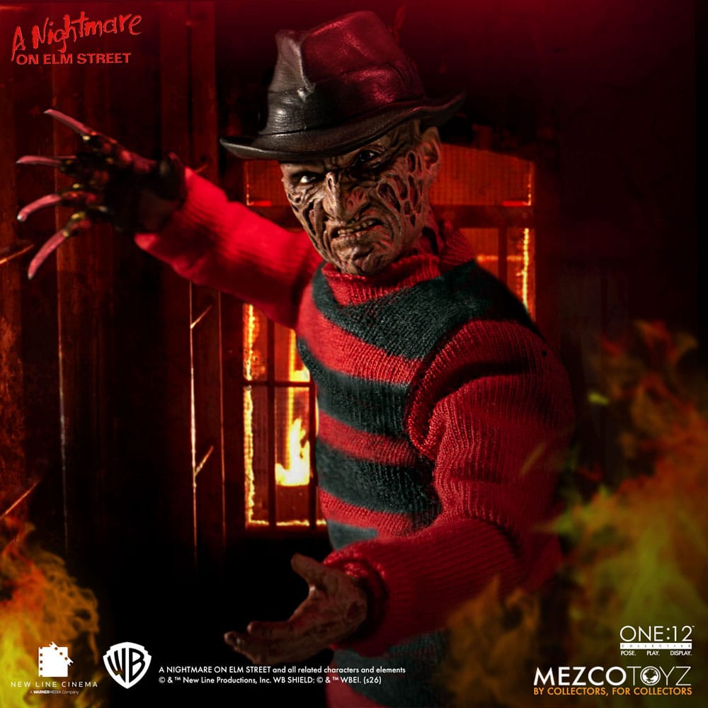 Nightmare On Elm Street Actionfigur 1/12 Freddy Krueger 17 cm Image 11