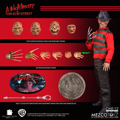 Nightmare On Elm Street Actionfigur 1/12 Freddy Krueger 17 cm Image 15