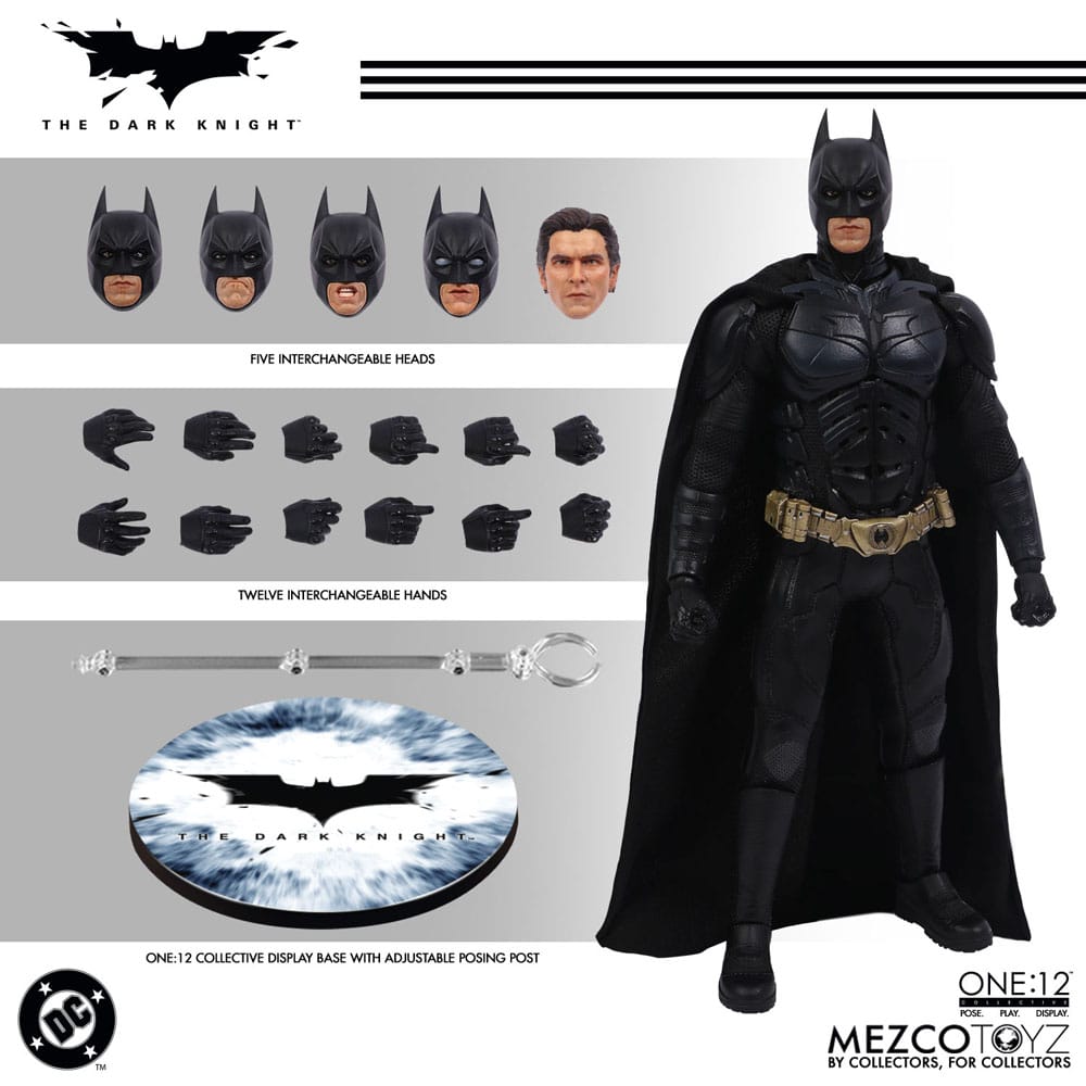 The Dark Knight Actionfigur 1/12 Batman 17 cm Image 15