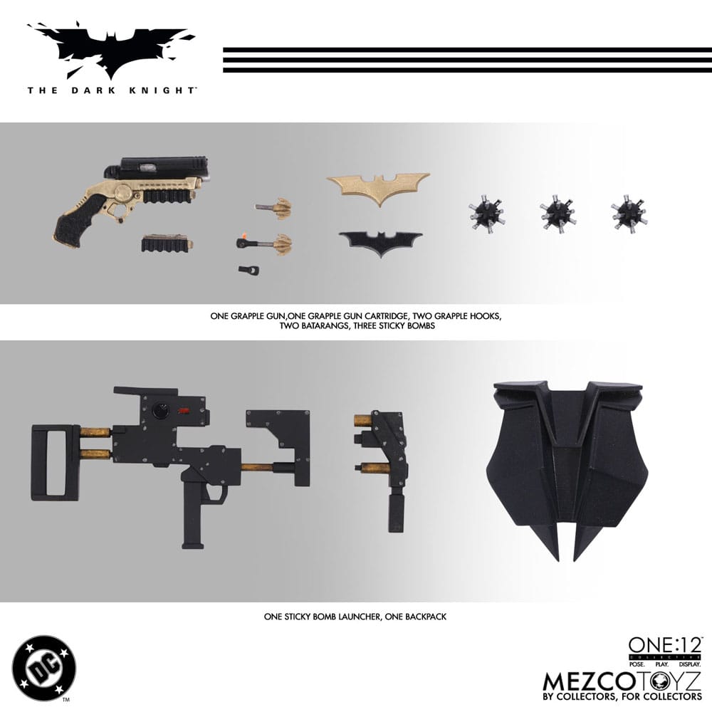 The Dark Knight Actionfigur 1/12 Batman 17 cm Image 16