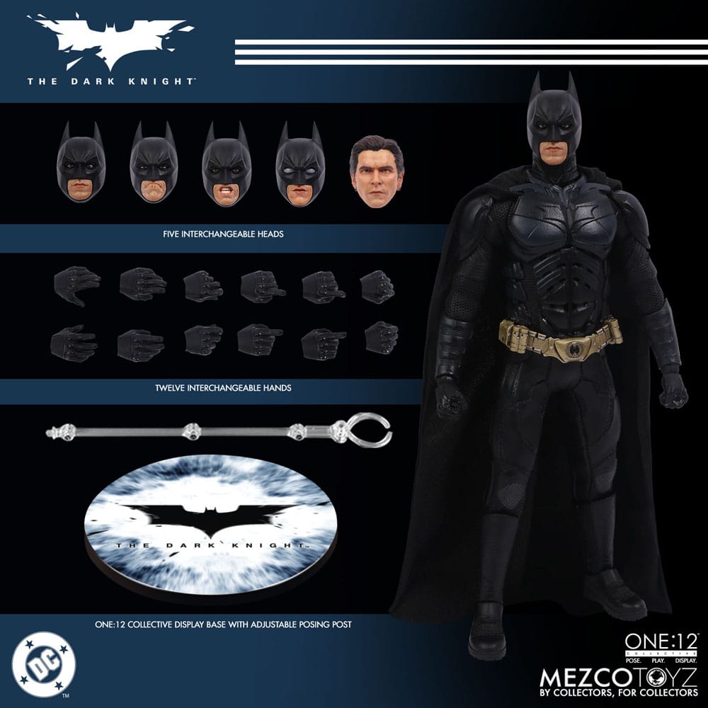 The Dark Knight Actionfigur 1/12 Batman 17 cm Image 17