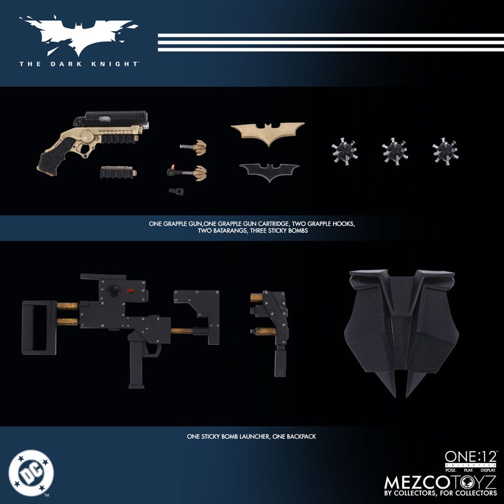 The Dark Knight Actionfigur 1/12 Batman 17 cm Image 18