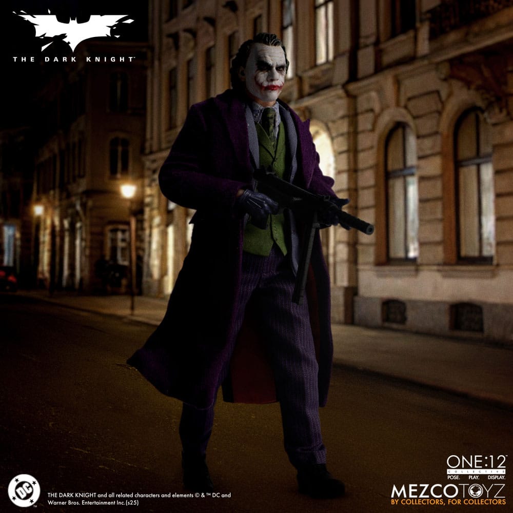 The Dark Knight Actionfigur 1/12 Joker 17 cm Image 3