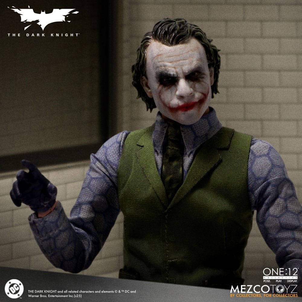 The Dark Knight Actionfigur 1/12 Joker 17 cm Image 4