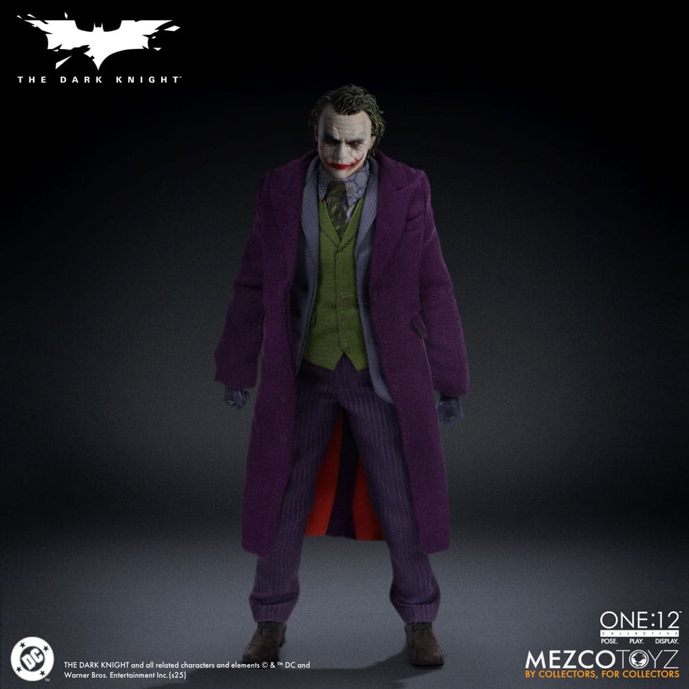 The Dark Knight Actionfigur 1/12 Joker 17 cm Image 1