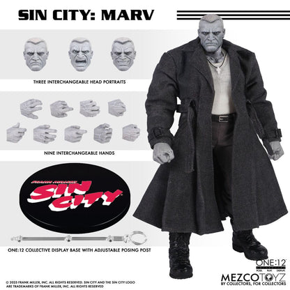 Sin City Actionfigur 1/12 Marv 17 cm Image 11