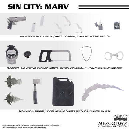 Sin City Actionfigur 1/12 Marv 17 cm Image 12