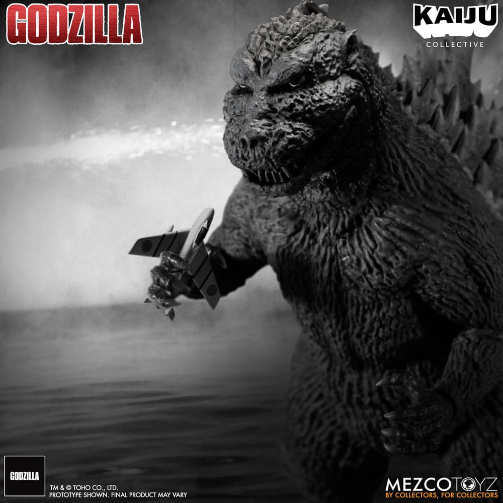 Godzilla (1954) Kaiju Collective Actionfigur Godzilla - Black & White Edition 20 cm Image 8