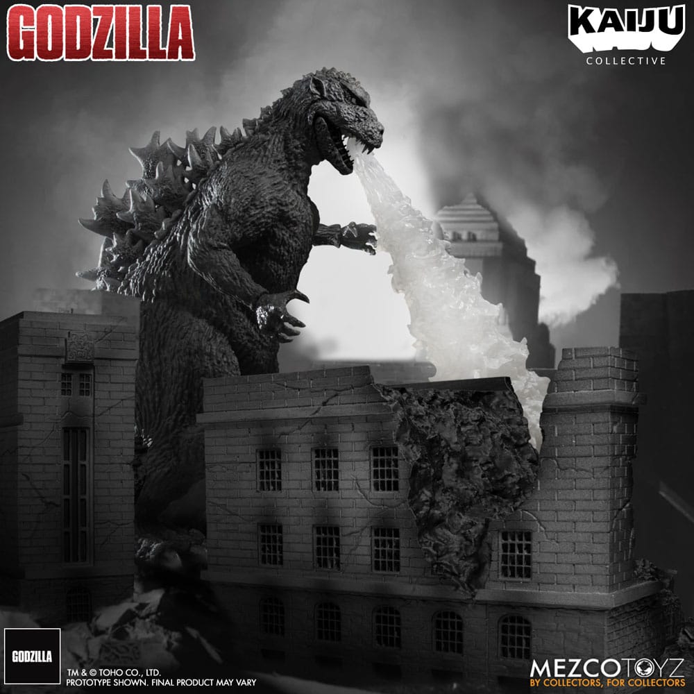 Godzilla (1954) Kaiju Collective Actionfigur Godzilla - Black & White Edition 20 cm Image 10