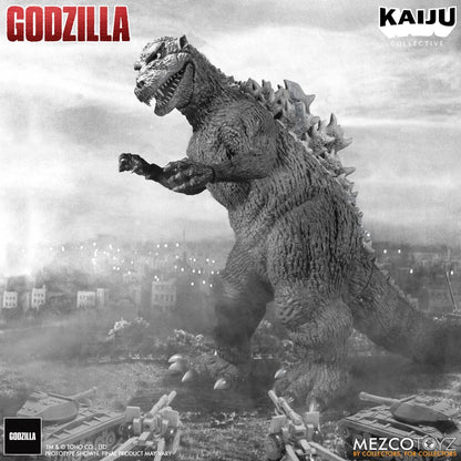 Godzilla (1954) Kaiju Collective Actionfigur Godzilla - Black & White Edition 20 cm Image 12