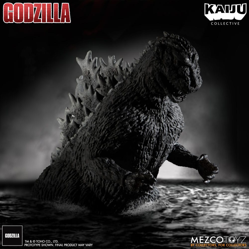 Godzilla (1954) Kaiju Collective Actionfigur Godzilla - Black & White Edition 20 cm Image 14