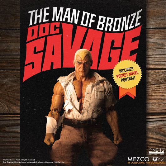 Doc Savage Actionfigur 1/12 Doc Savage Deluxe Edition 18 cm Image 2