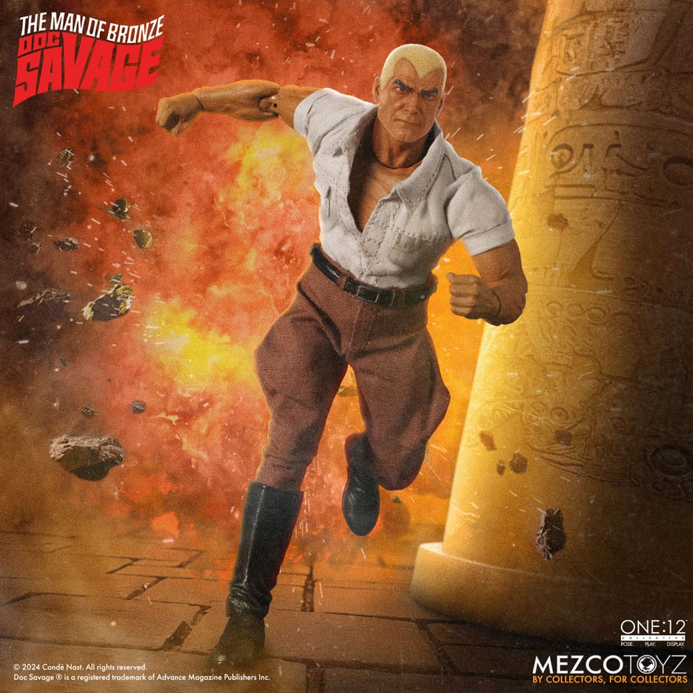 Doc Savage Actionfigur 1/12 Doc Savage Deluxe Edition 18 cm Image 3