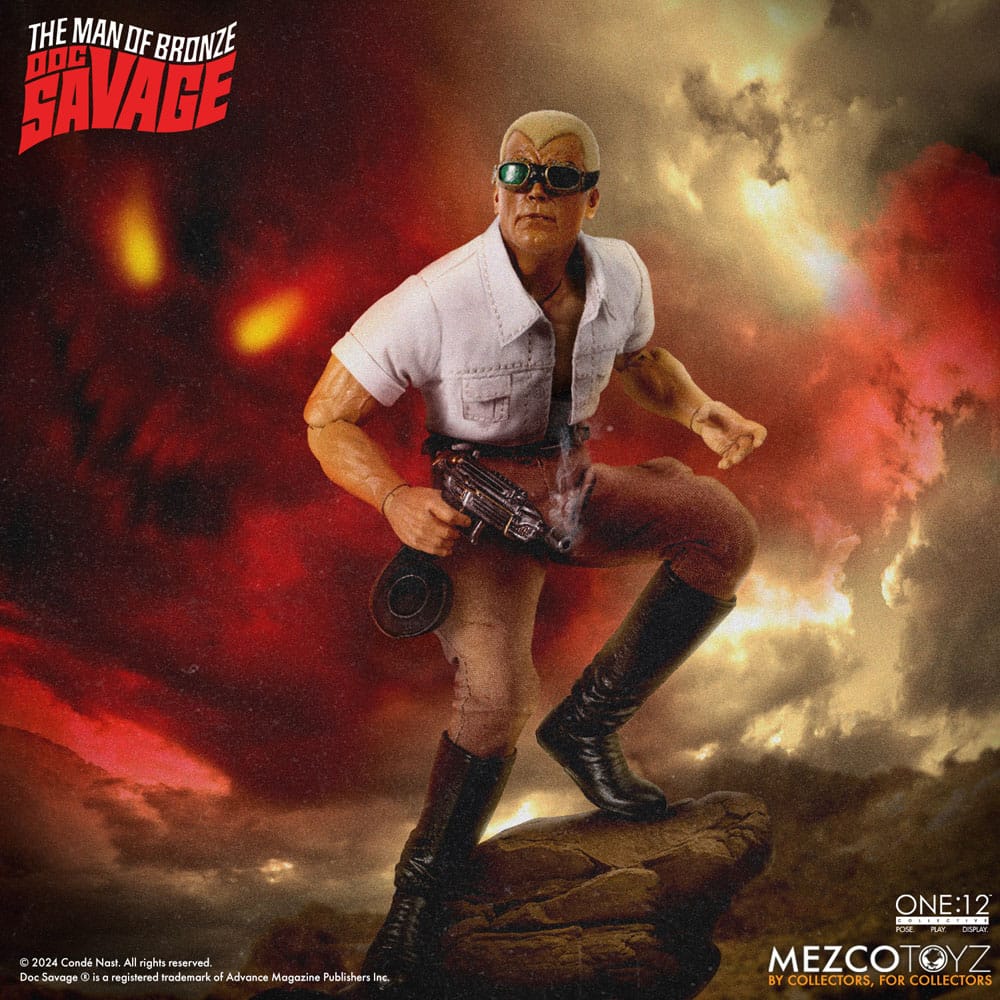 Doc Savage Actionfigur 1/12 Doc Savage Deluxe Edition 18 cm Image 4
