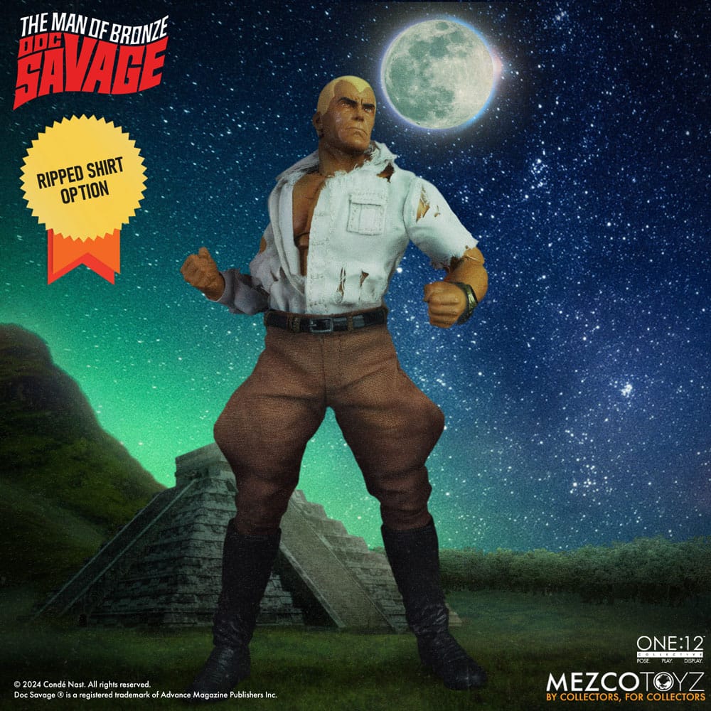 Doc Savage Actionfigur 1/12 Doc Savage Deluxe Edition 18 cm Image 6