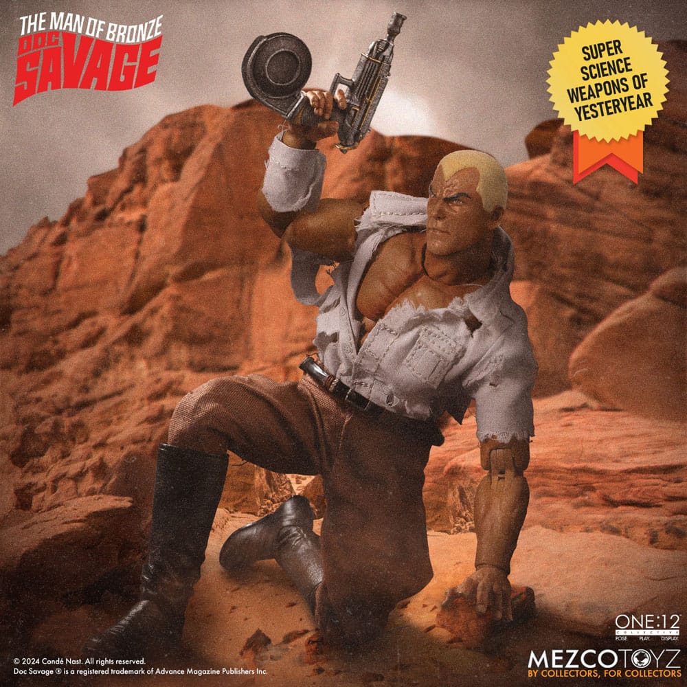 Doc Savage Actionfigur 1/12 Doc Savage Deluxe Edition 18 cm Image 7