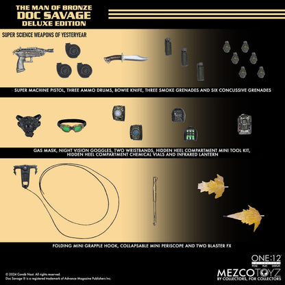 Doc Savage Actionfigur 1/12 Doc Savage Deluxe Edition 18 cm Image 12