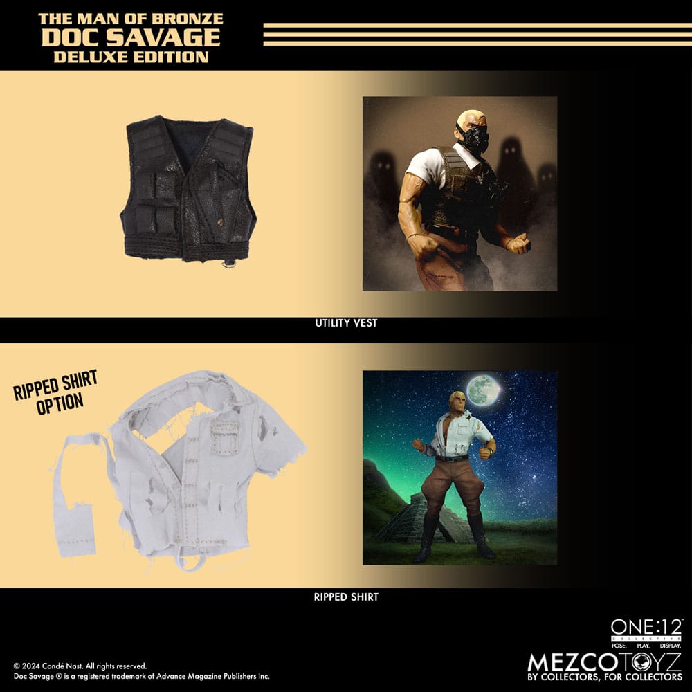 Doc Savage Actionfigur 1/12 Doc Savage Deluxe Edition 18 cm Image 14