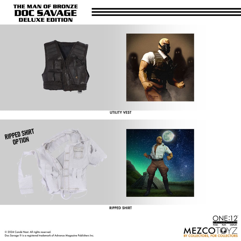 Doc Savage Actionfigur 1/12 Doc Savage Deluxe Edition 18 cm Image 15