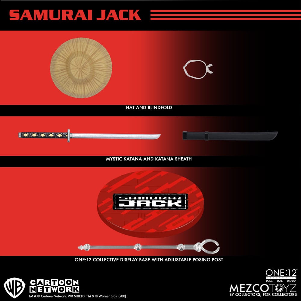 Samurai Jack Actionfigur 1/12 Samurai Jack 17 cm Image 11