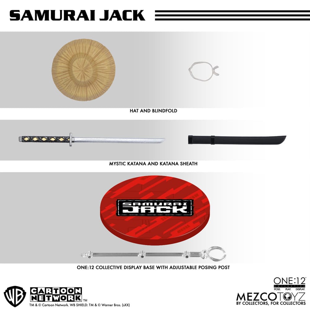 Samurai Jack Actionfigur 1/12 Samurai Jack 17 cm Image 12