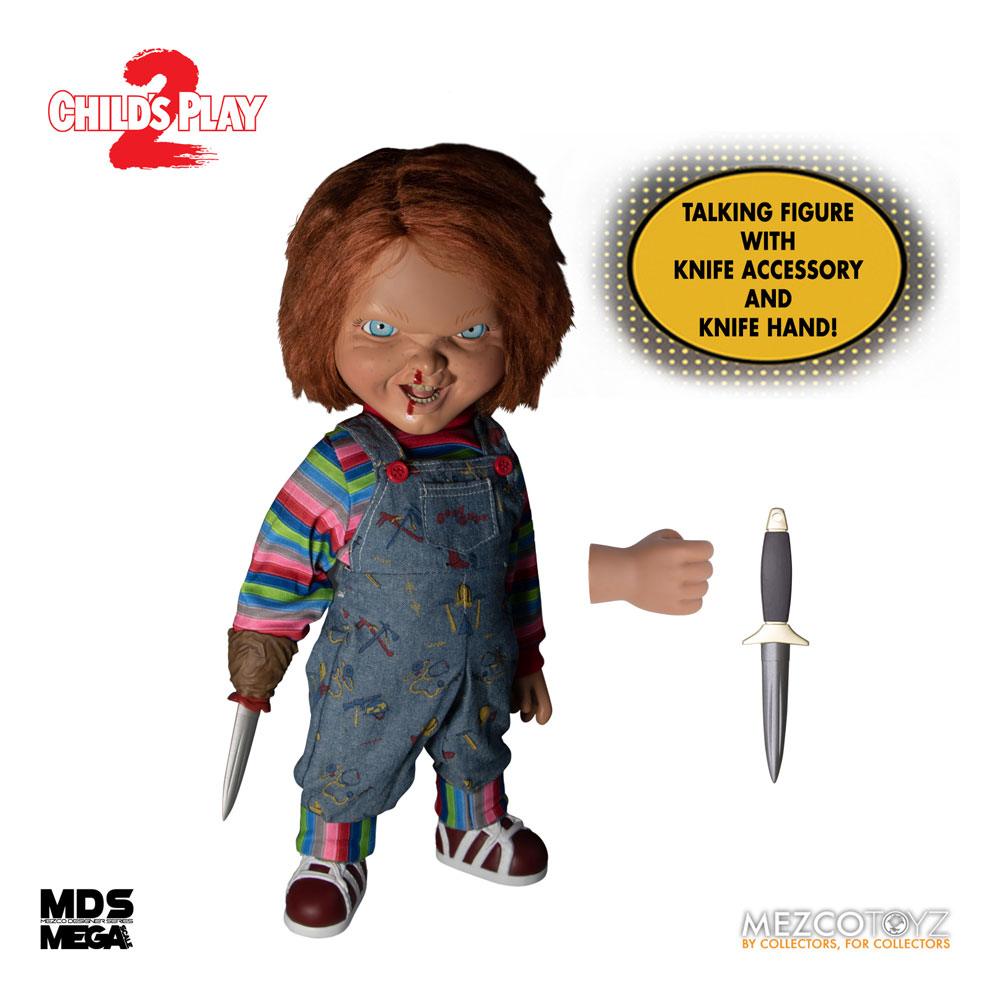 Chucky Die Mörderpuppe 2 Designer Series Sprechende Puppe Menacing Chucky 38 cm Image 1