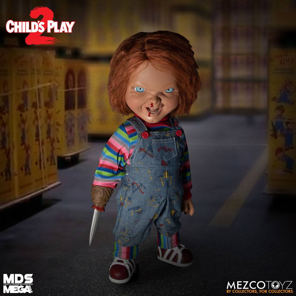 Chucky Die Mörderpuppe 2 Designer Series Sprechende Puppe Menacing Chucky 38 cm Image 3