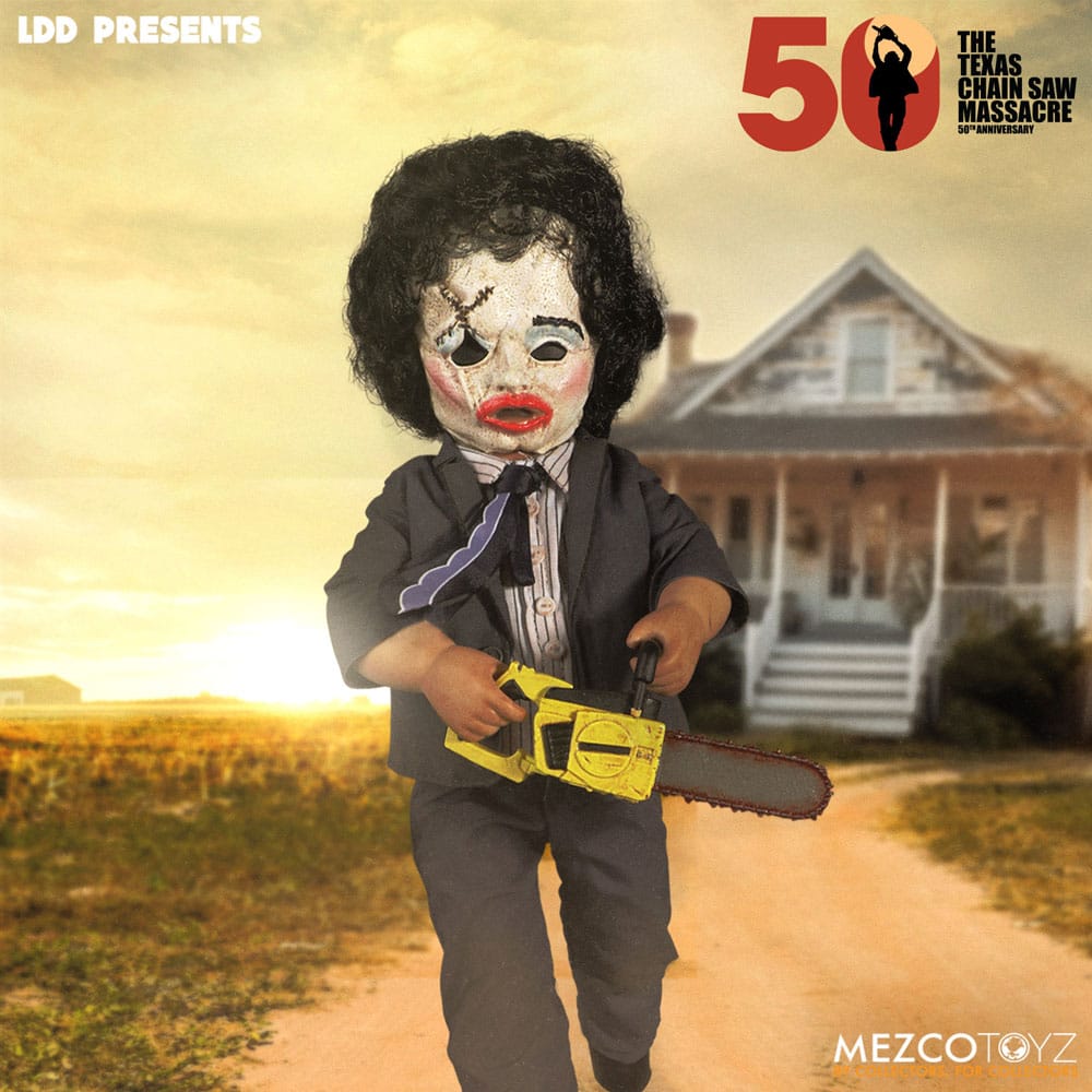 The Texas Chainsaw Massacre (1974) Living Dead Dolls Puppe Leatherface Deluxe Edition 27 cm Image 1