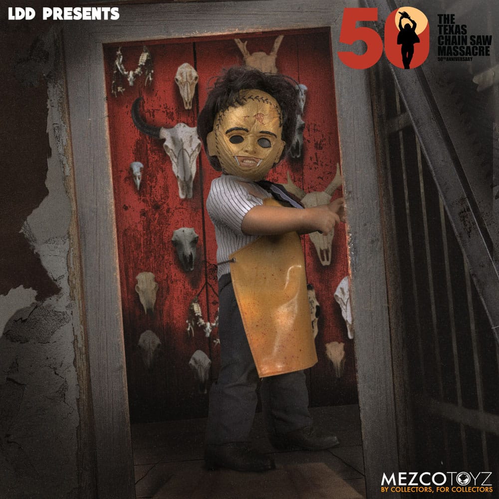 The Texas Chainsaw Massacre (1974) Living Dead Dolls Puppe Leatherface Deluxe Edition 27 cm Image 4