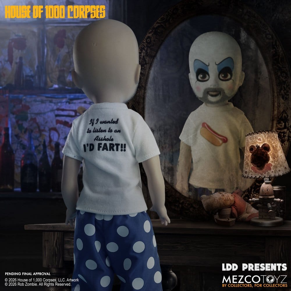 Haus der 1000 Leichen LDD Presents Puppe Captain Spaulding 25 cm Image 6