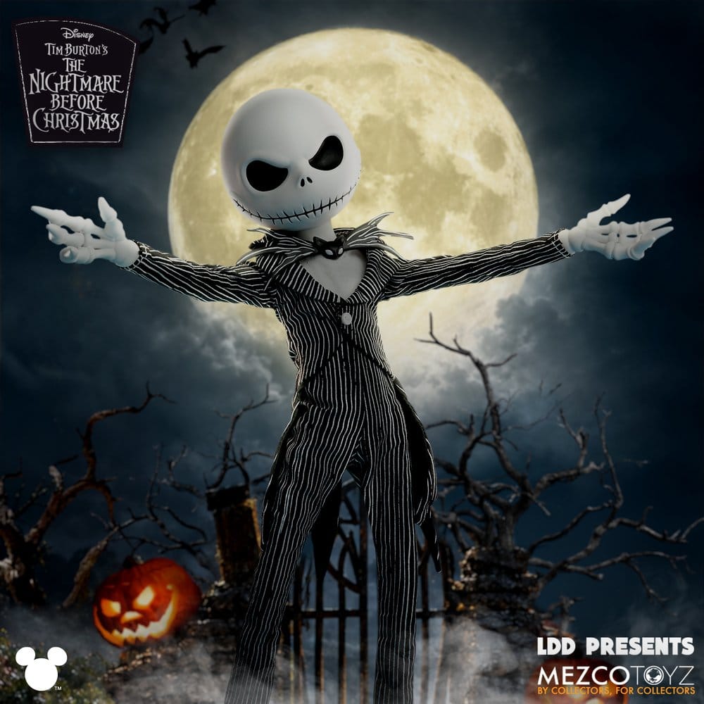 Nightmare Before Christmas LDD Presents Puppe Jack Skellington 25 cm Image 4