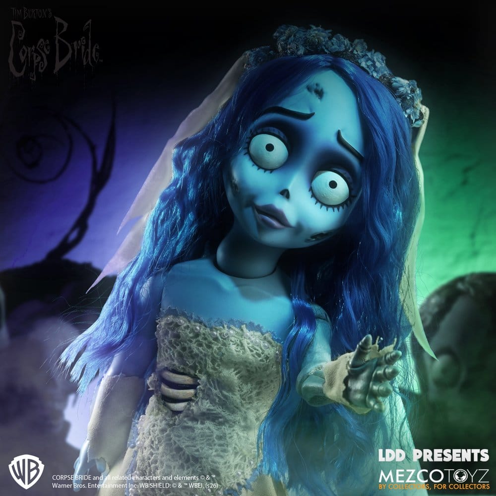 Corpse Bride - Hochzeit mit einer Leiche LDD Presents Puppe Emily 25 cm Image 6