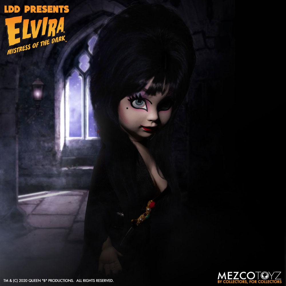 Elvira Herrscherin der Dunkelheit Living Dead Dolls Puppe Elvira 25 cm Image 5