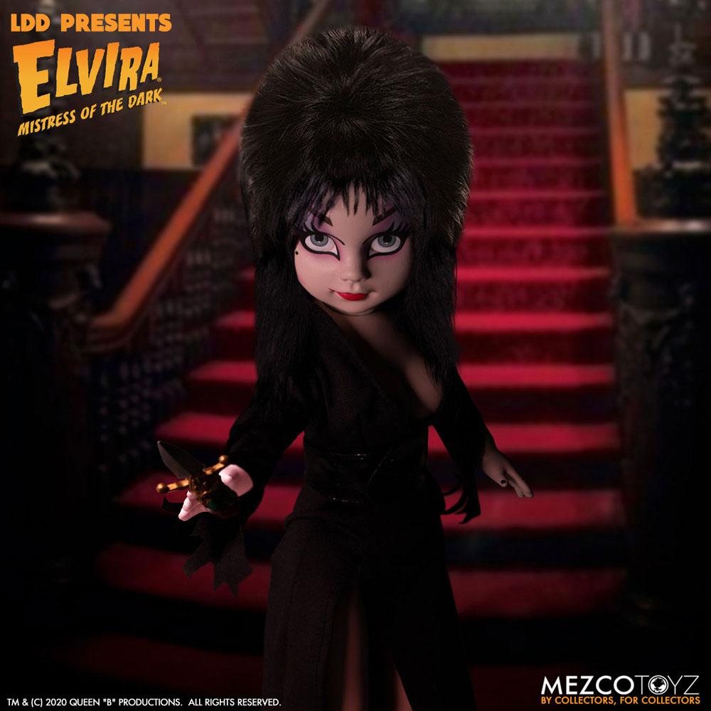 Elvira Herrscherin der Dunkelheit Living Dead Dolls Puppe Elvira 25 cm Image 6
