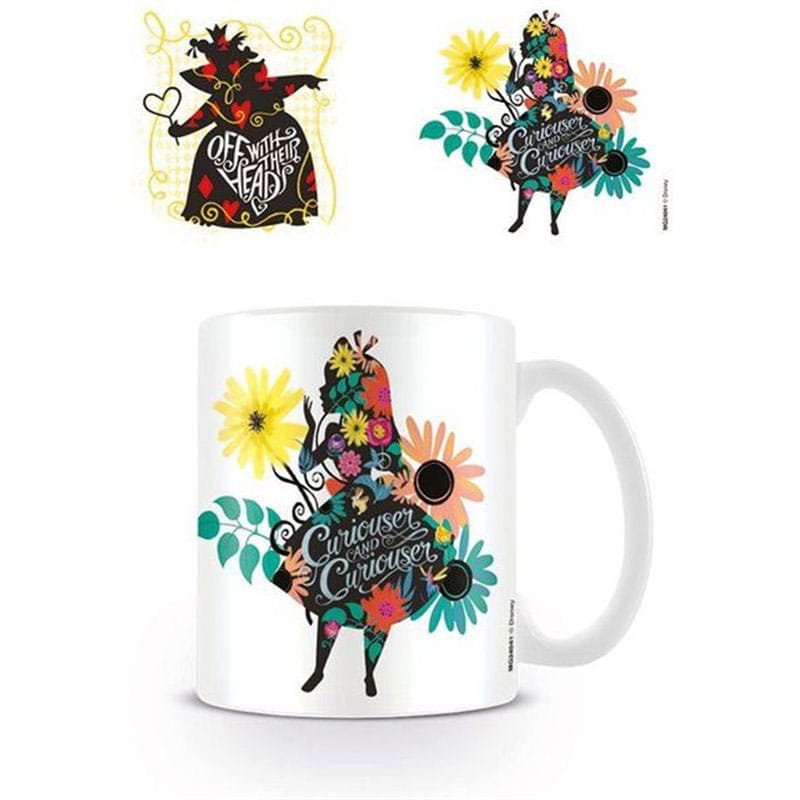 Disney Tasse Alice in Wonderland Curiouser Image