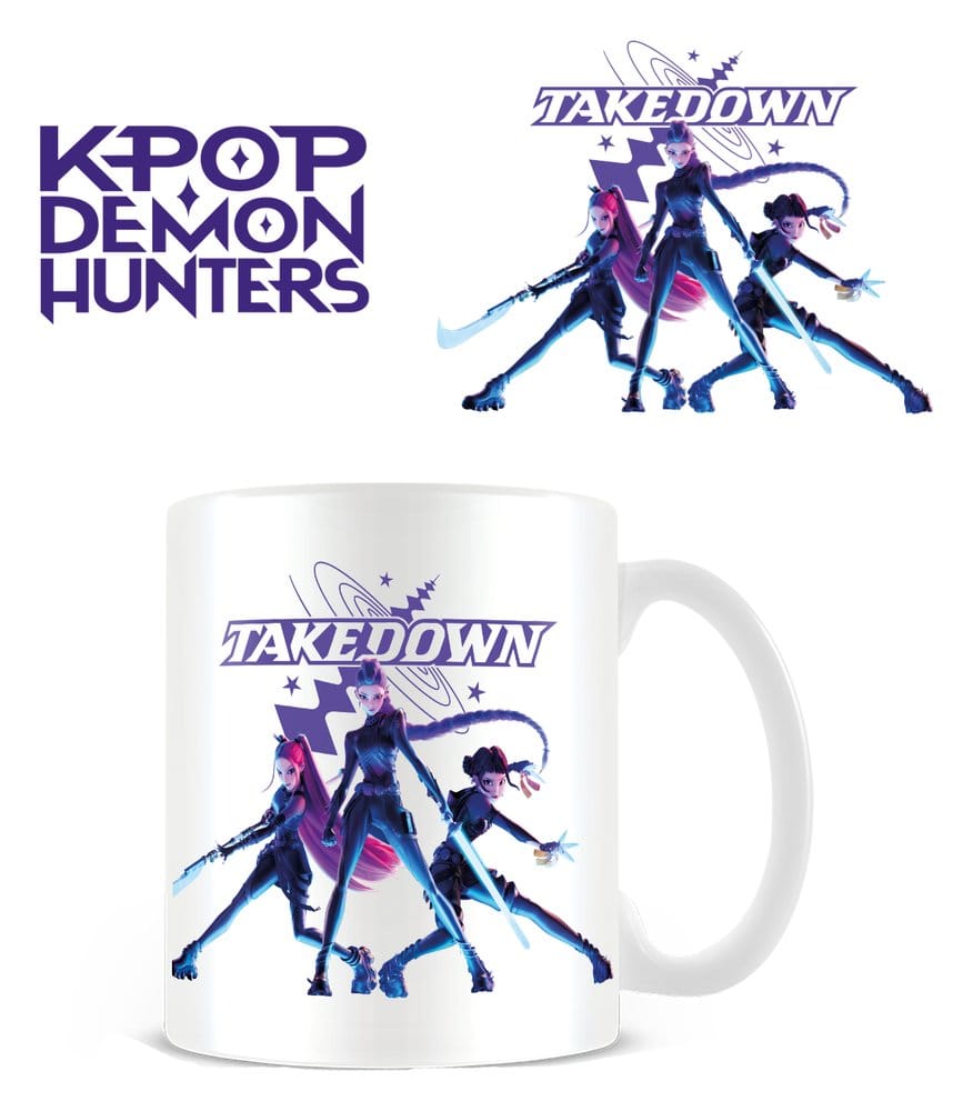KPop Demon Hunters Tasse Takedown White Image