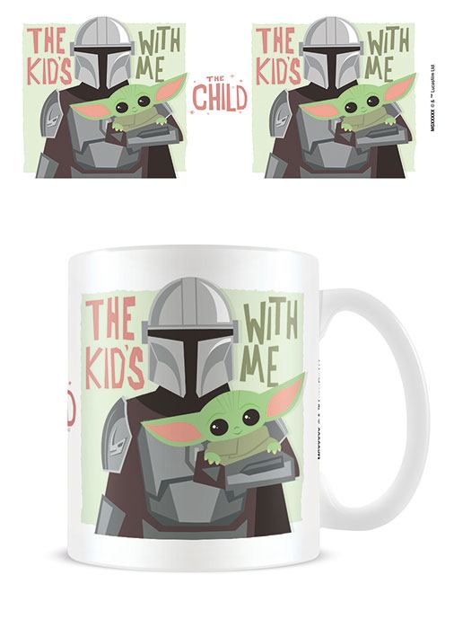 Star Wars The Mandalorian Tasse The Kids With Me Image