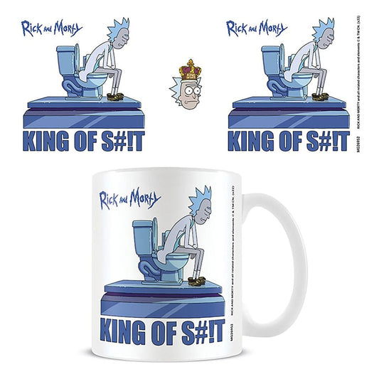 Rick and Morty Tasse King of Shit Image