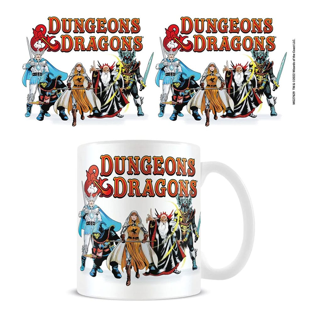 Dungeons & Dragons Tasse Retro Group Image