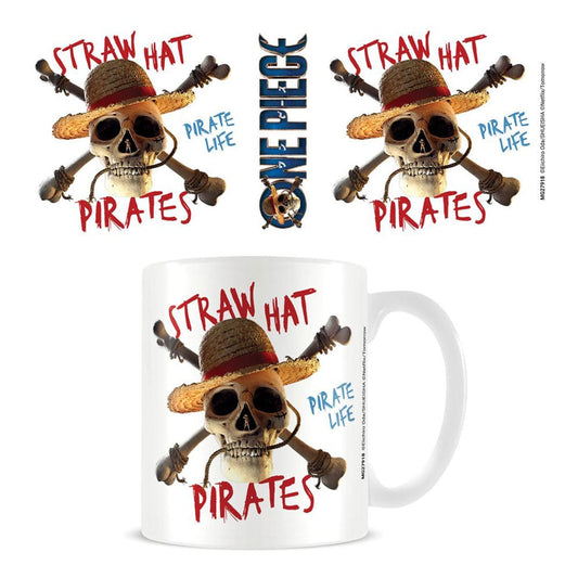 One Piece Live Action Tasse Straw Hat Pirate Emblem Image